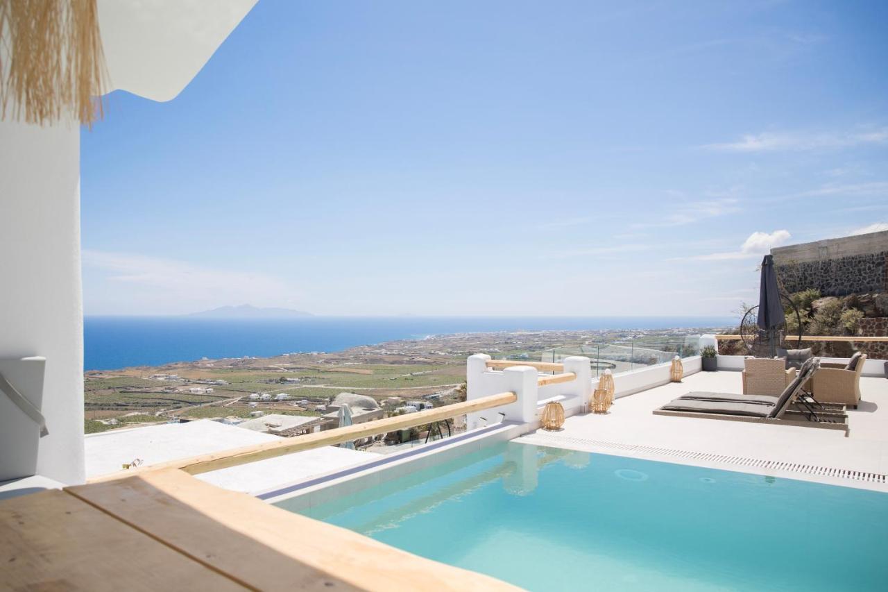 Dream Villa Santorini Vourvoulos ภายนอก รูปภาพ