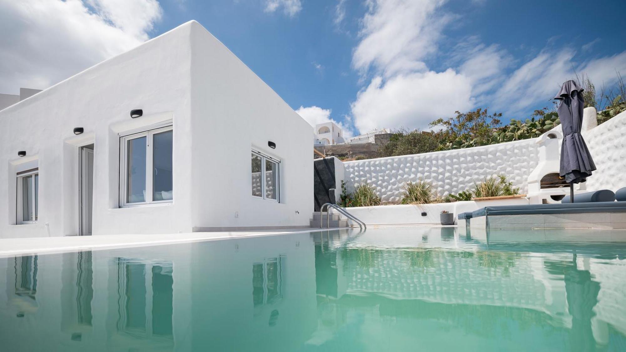 Dream Villa Santorini Vourvoulos ภายนอก รูปภาพ