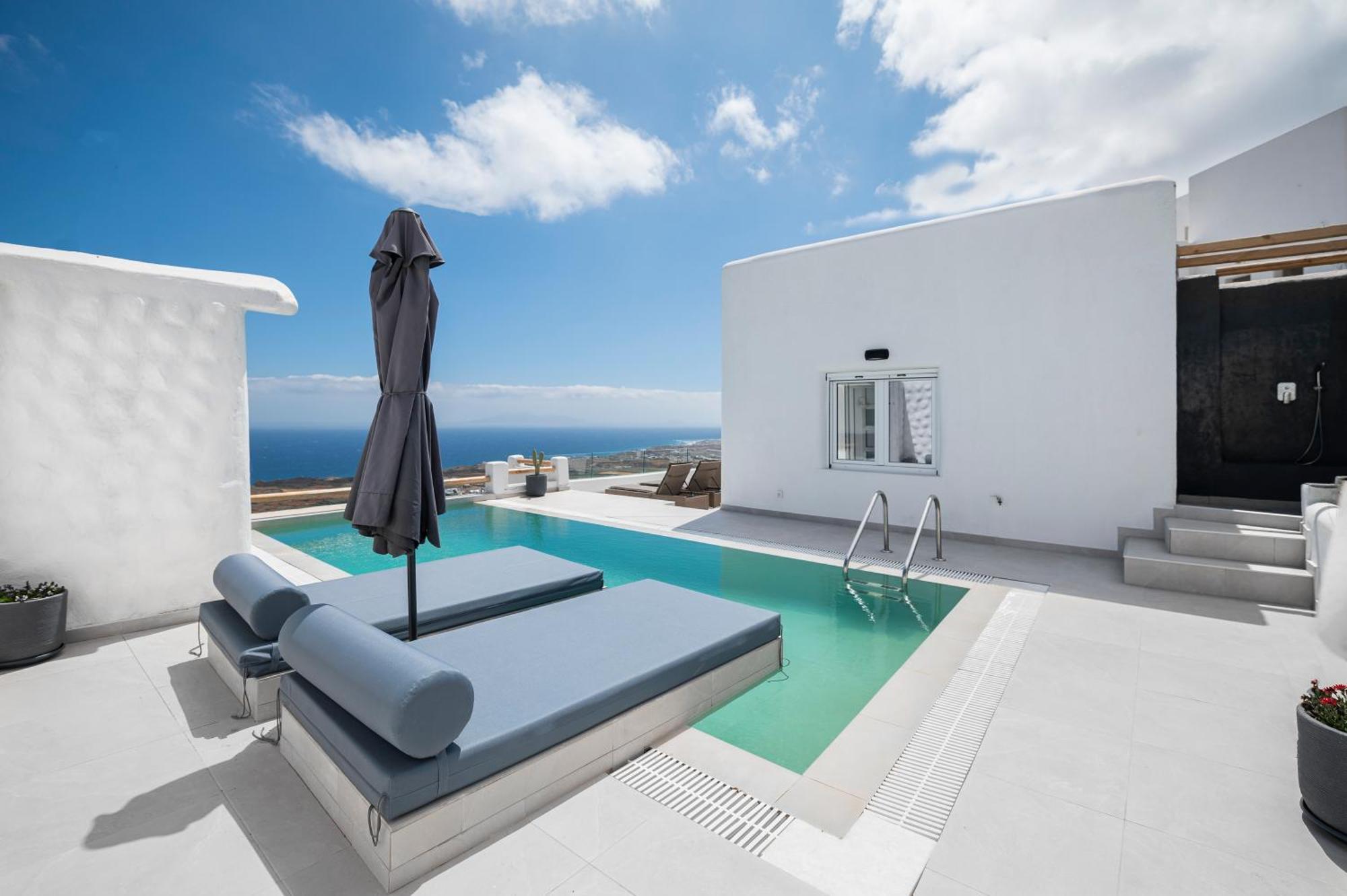 Dream Villa Santorini Vourvoulos ภายนอก รูปภาพ