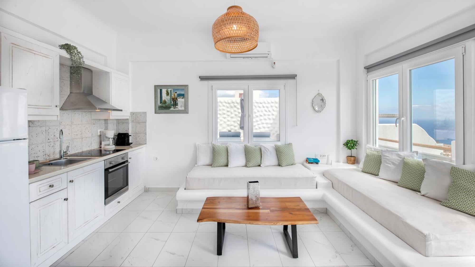 Dream Villa Santorini Vourvoulos ภายนอก รูปภาพ
