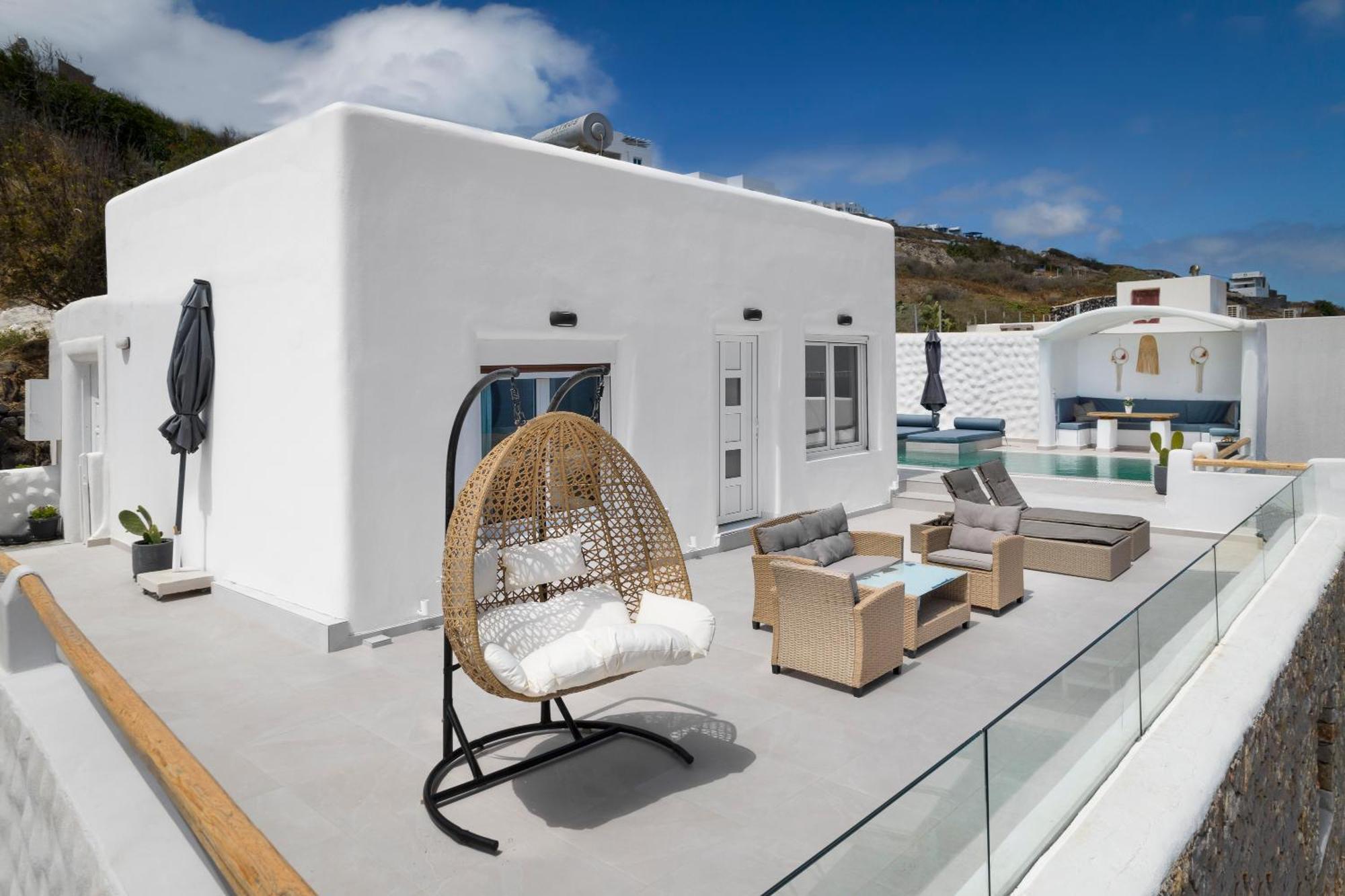 Dream Villa Santorini Vourvoulos ภายนอก รูปภาพ