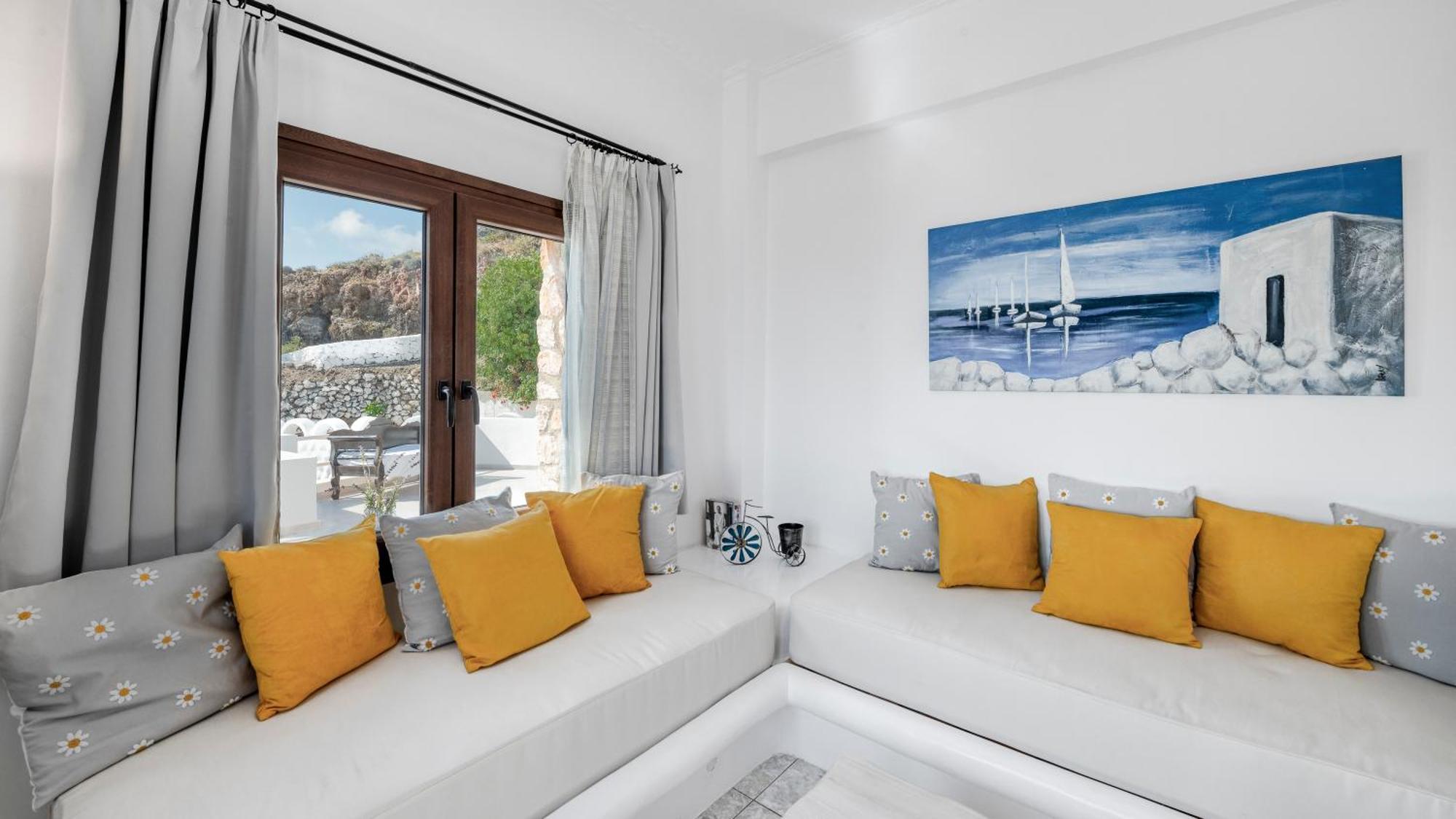 Dream Villa Santorini Vourvoulos ภายนอก รูปภาพ