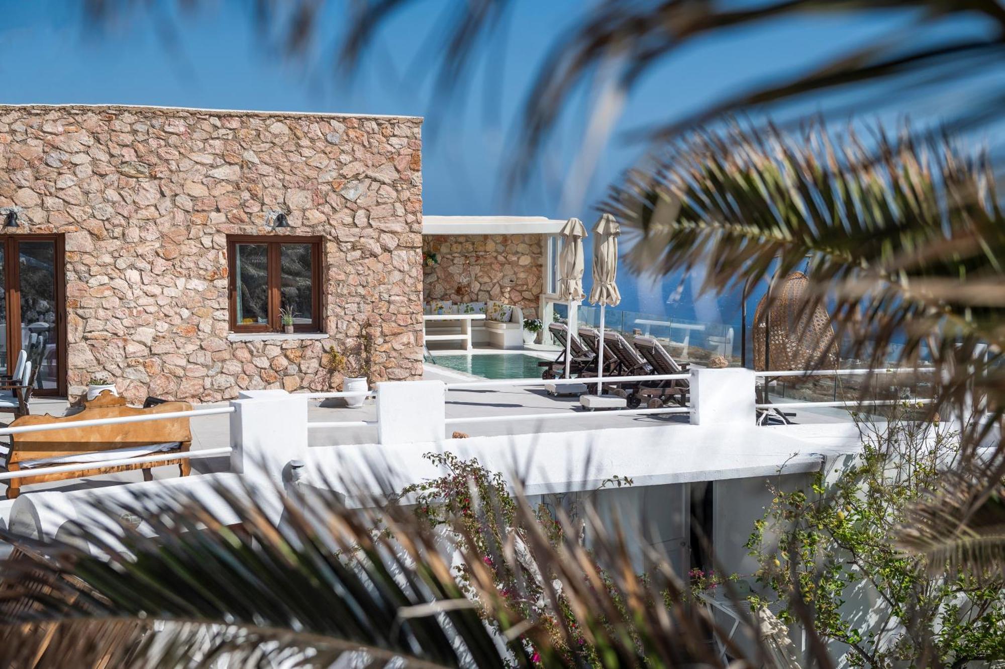 Dream Villa Santorini Vourvoulos ภายนอก รูปภาพ