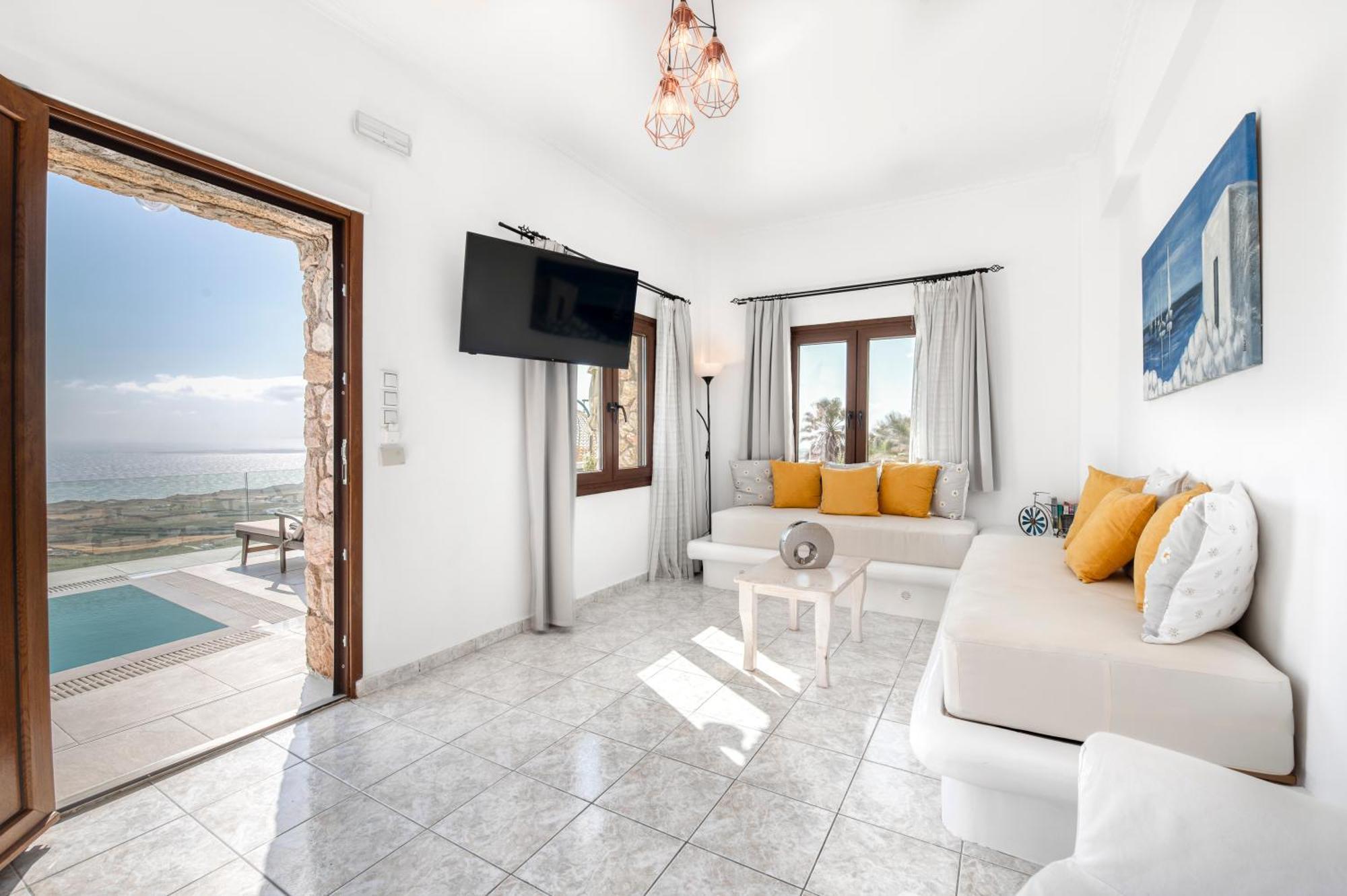 Dream Villa Santorini Vourvoulos ภายนอก รูปภาพ