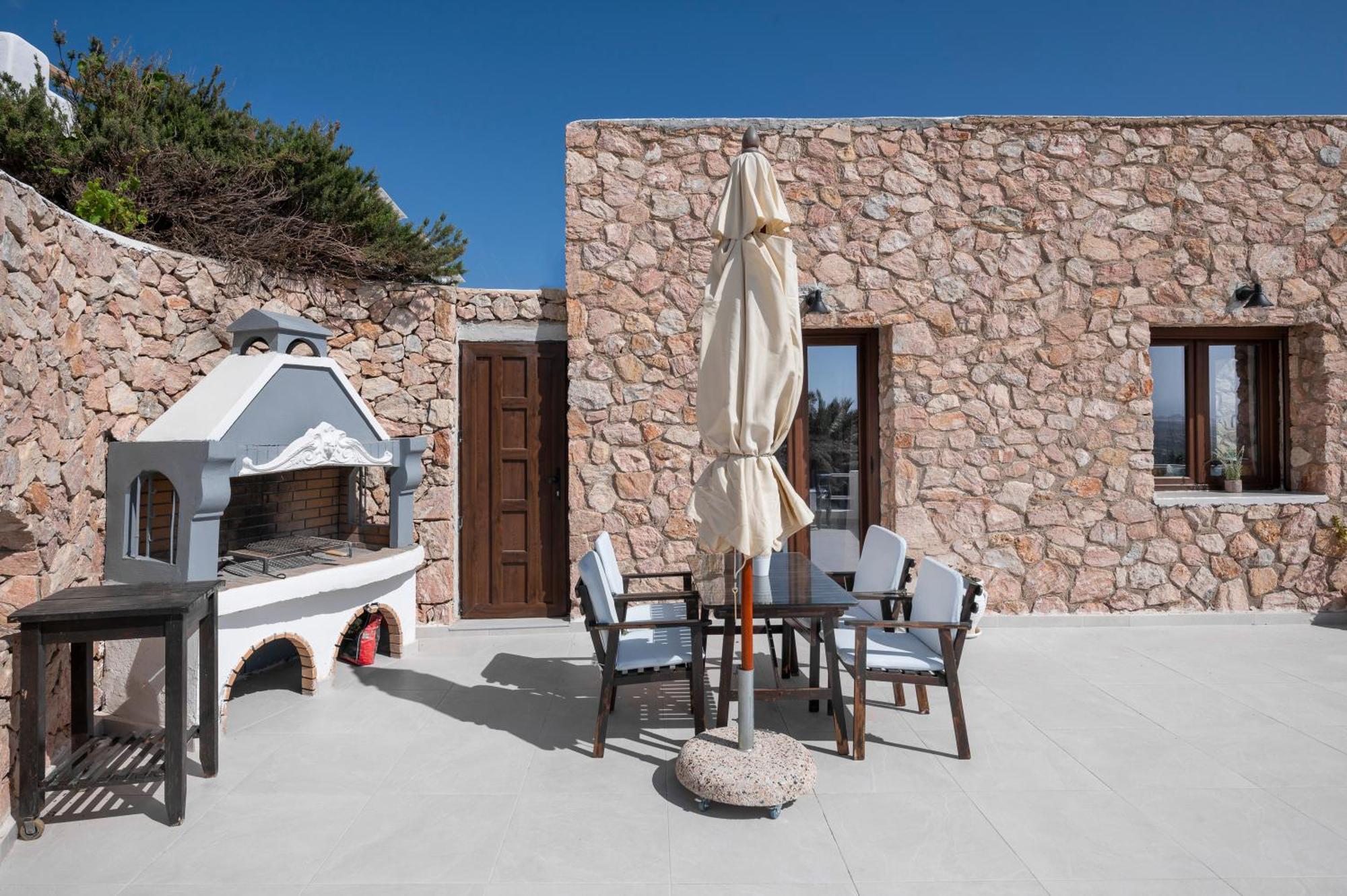 Dream Villa Santorini Vourvoulos ภายนอก รูปภาพ