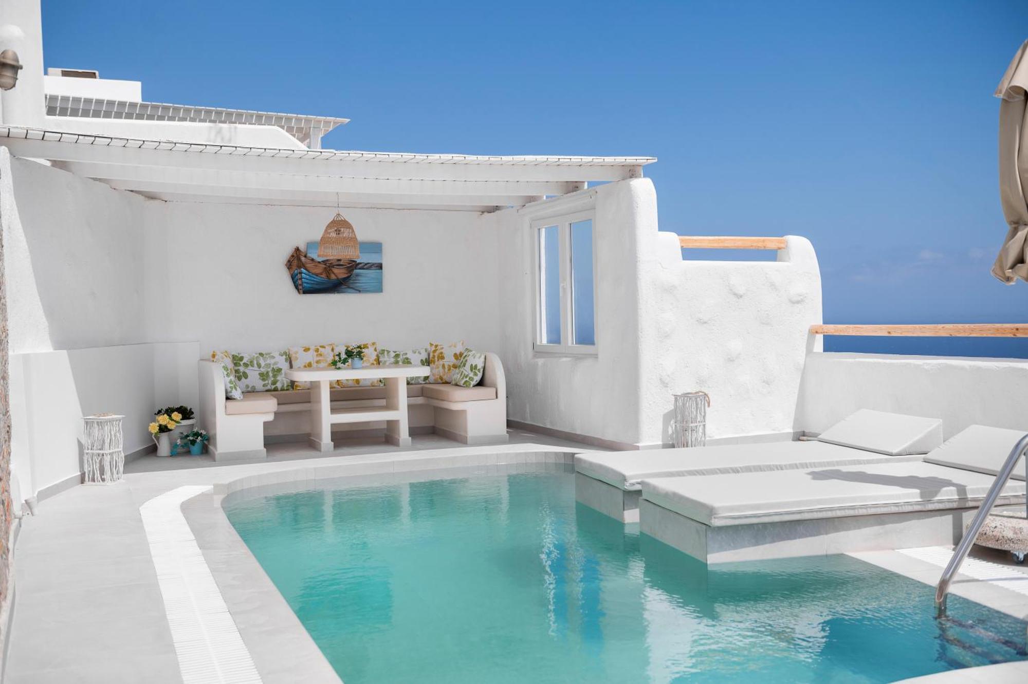 Dream Villa Santorini Vourvoulos ภายนอก รูปภาพ