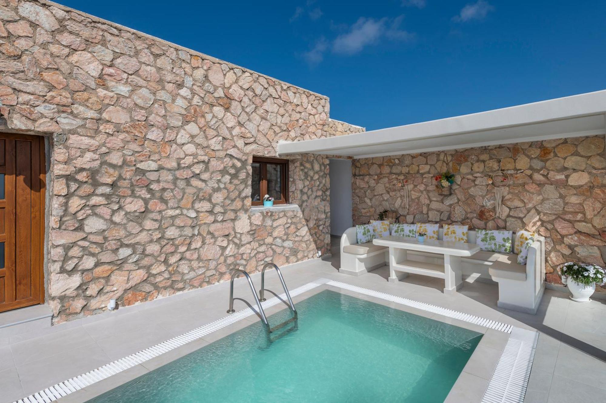 Dream Villa Santorini Vourvoulos ภายนอก รูปภาพ